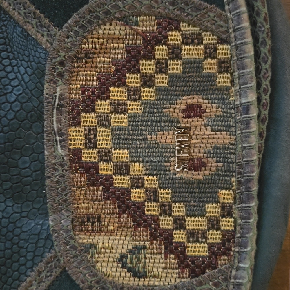 Steven Multicolor Patchwork Crossbody Bag - image 3